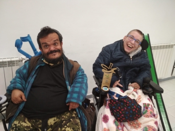 Ganadores Torneo Boccia: Juanjo y Estrella